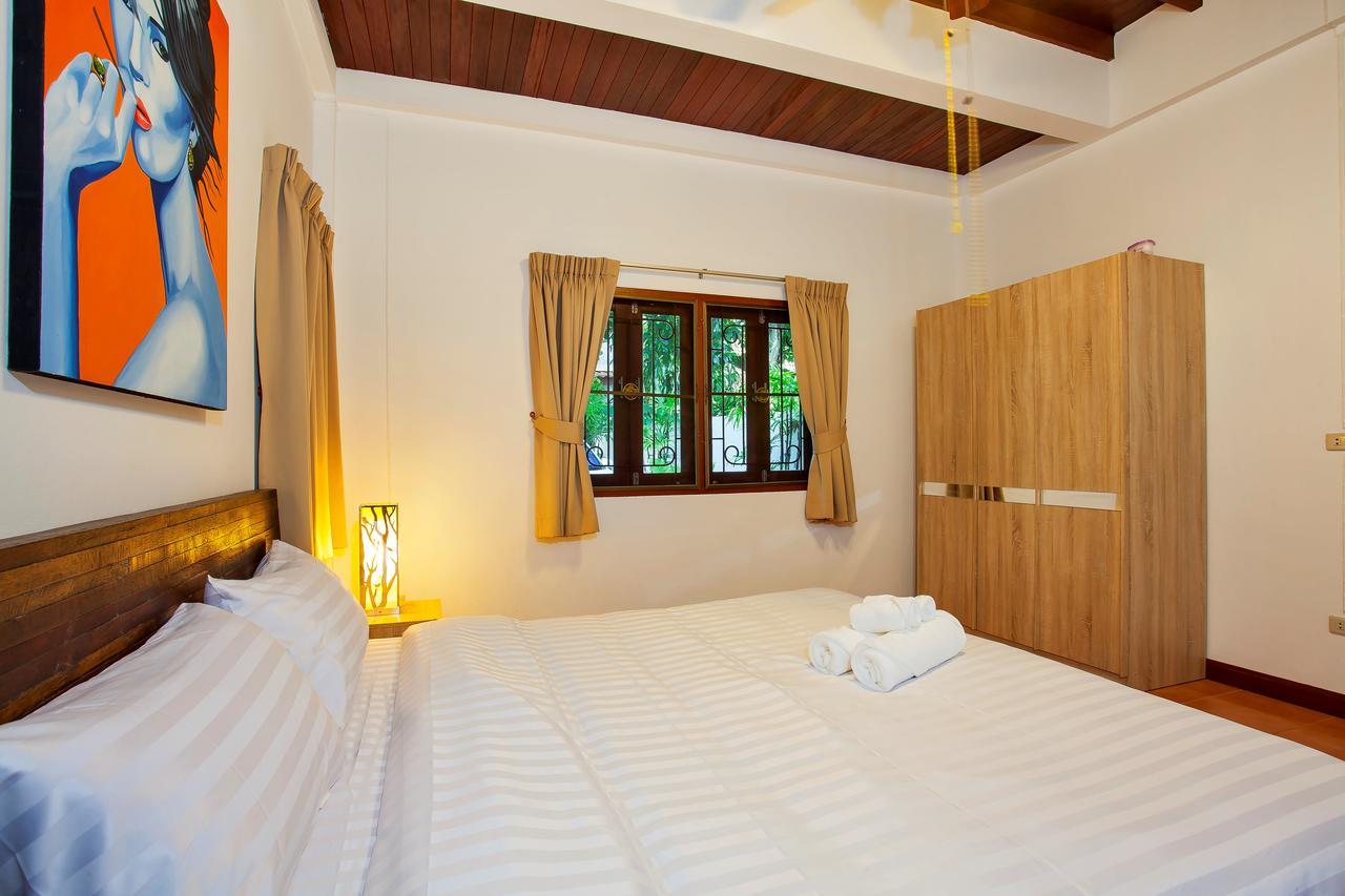 Traditional Thai Villa Nikkie In Tropical Nature, 4Br & Pool, Near Rawai Beach Nai Harn Ngoại thất bức ảnh