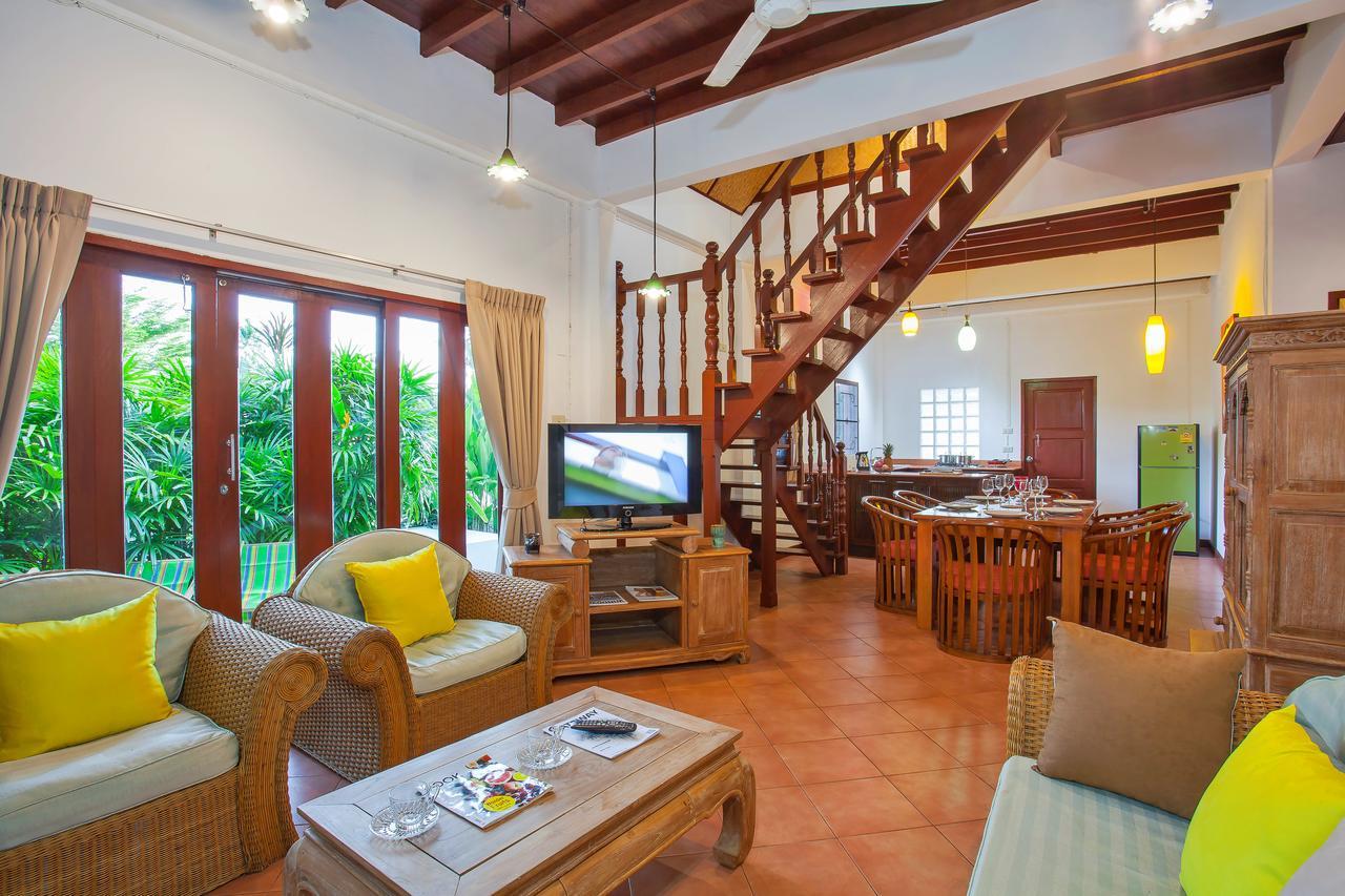 Traditional Thai Villa Nikkie In Tropical Nature, 4Br & Pool, Near Rawai Beach Nai Harn Ngoại thất bức ảnh
