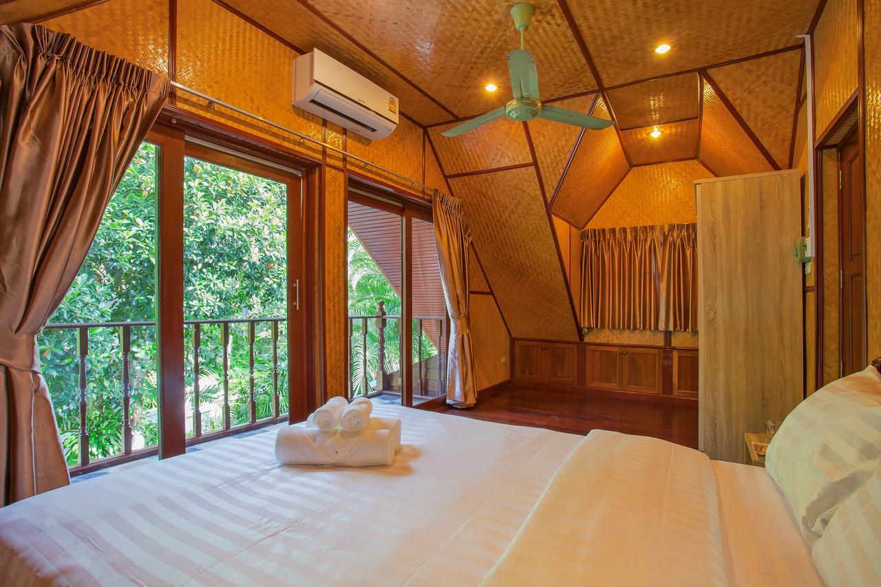 Traditional Thai Villa Nikkie In Tropical Nature, 4Br & Pool, Near Rawai Beach Nai Harn Ngoại thất bức ảnh